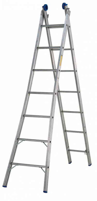 ESCADA EXTENSVEL 2 X 07 DEGRAUS