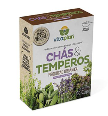 ADUBO NUTRI CHAS E TEMPEROS 500G