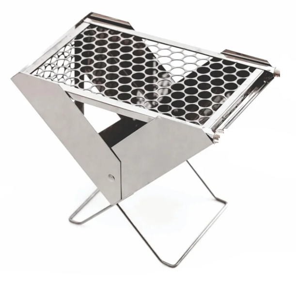 CHURRASQUEIRA INOX MALETA GRELHA MOEDA 44 X 32CM CHURRASQUEIRA INOX MALETA GRELHA MOEDA 44 X 32CM