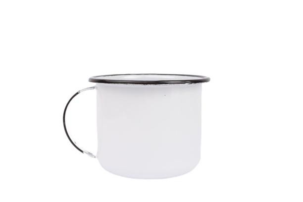 CANECA ESMALTADA 06 160ML BRANCA